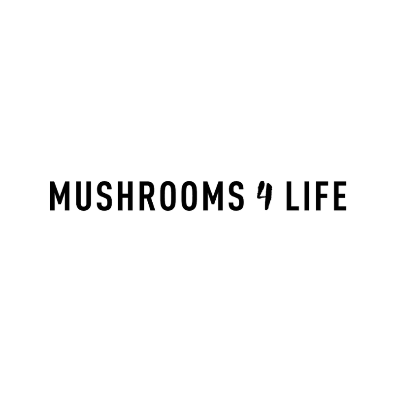 Mushrooms 4 life logo.