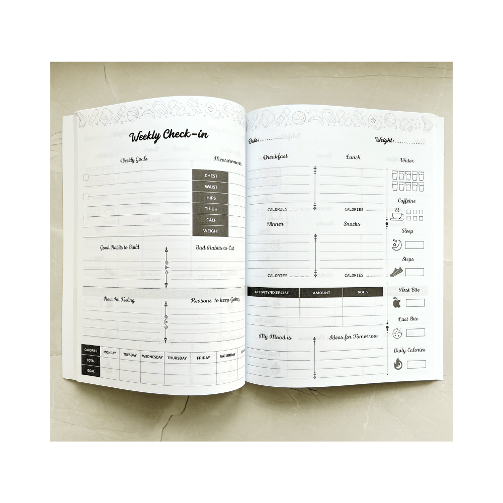 Greenstreet.fi Girl just stick to the f* plan - Weight loss journal for women.