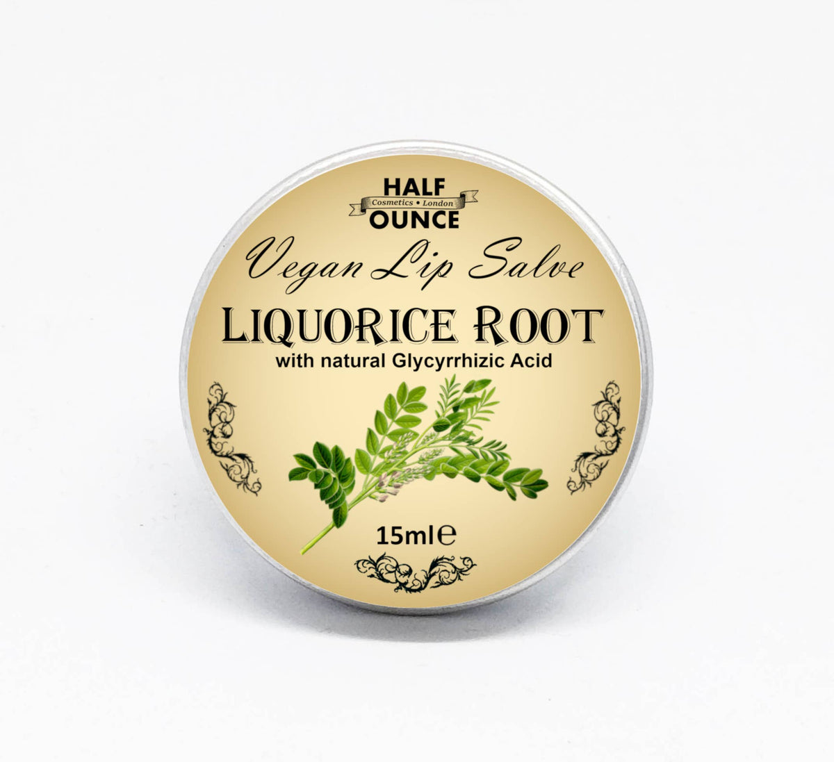 Half Ounce Cosmetics Liquorice Root Balm – hoitava lakritsijuurivoide, 15 ml.