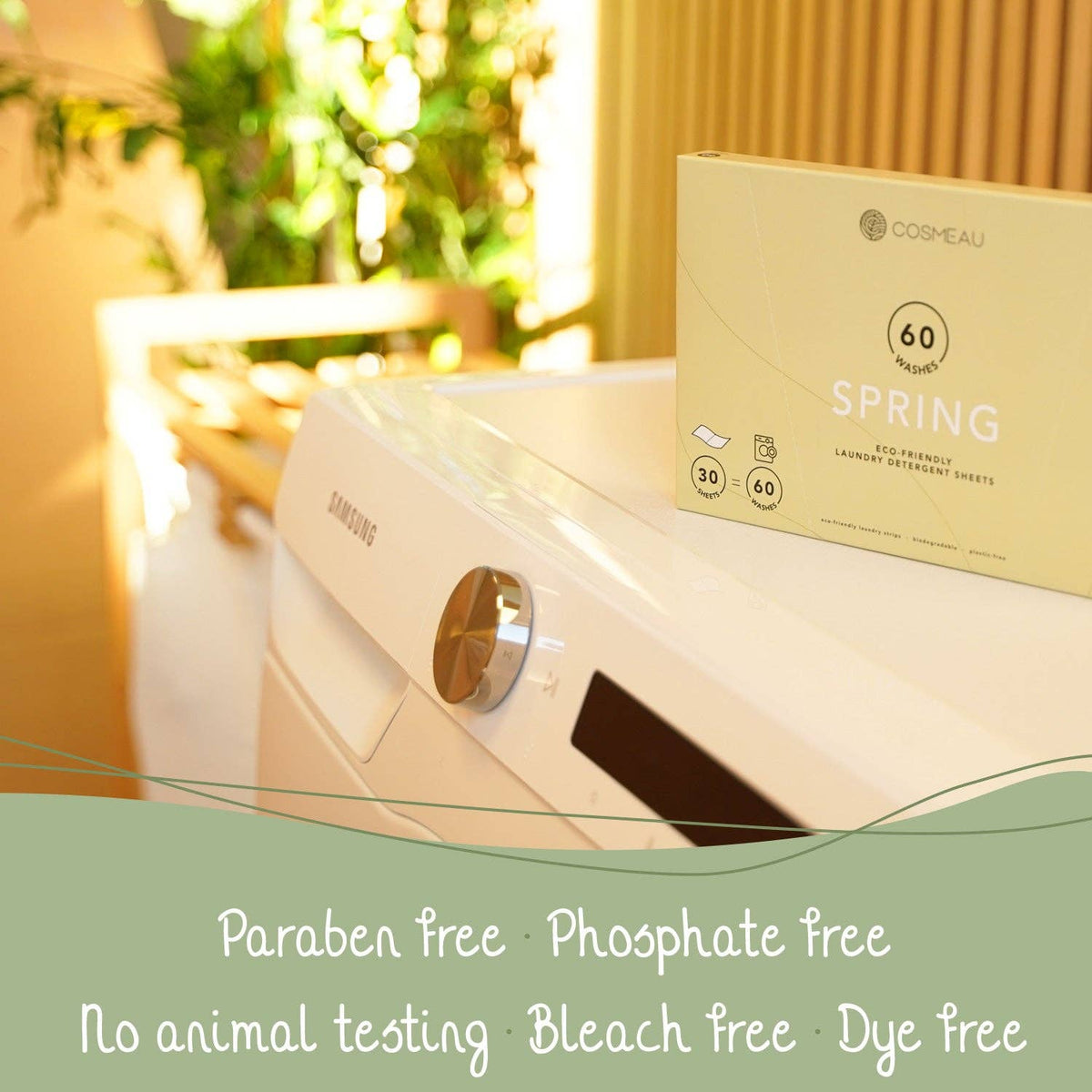 Bamboozy x Cosmeau Cosmeau Laundry Sheets Lavender – 60 pesua.