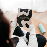 Blush And Gold My Daily Fitness Planner - Workout and Meal Planner (Curve).