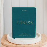 Blush And Gold My Daily Fitness Planner - Workout and Meal Planner (Forest).