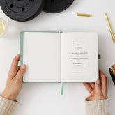 Blush And Gold My Daily Gym Planner - 150 Workouts (Green).