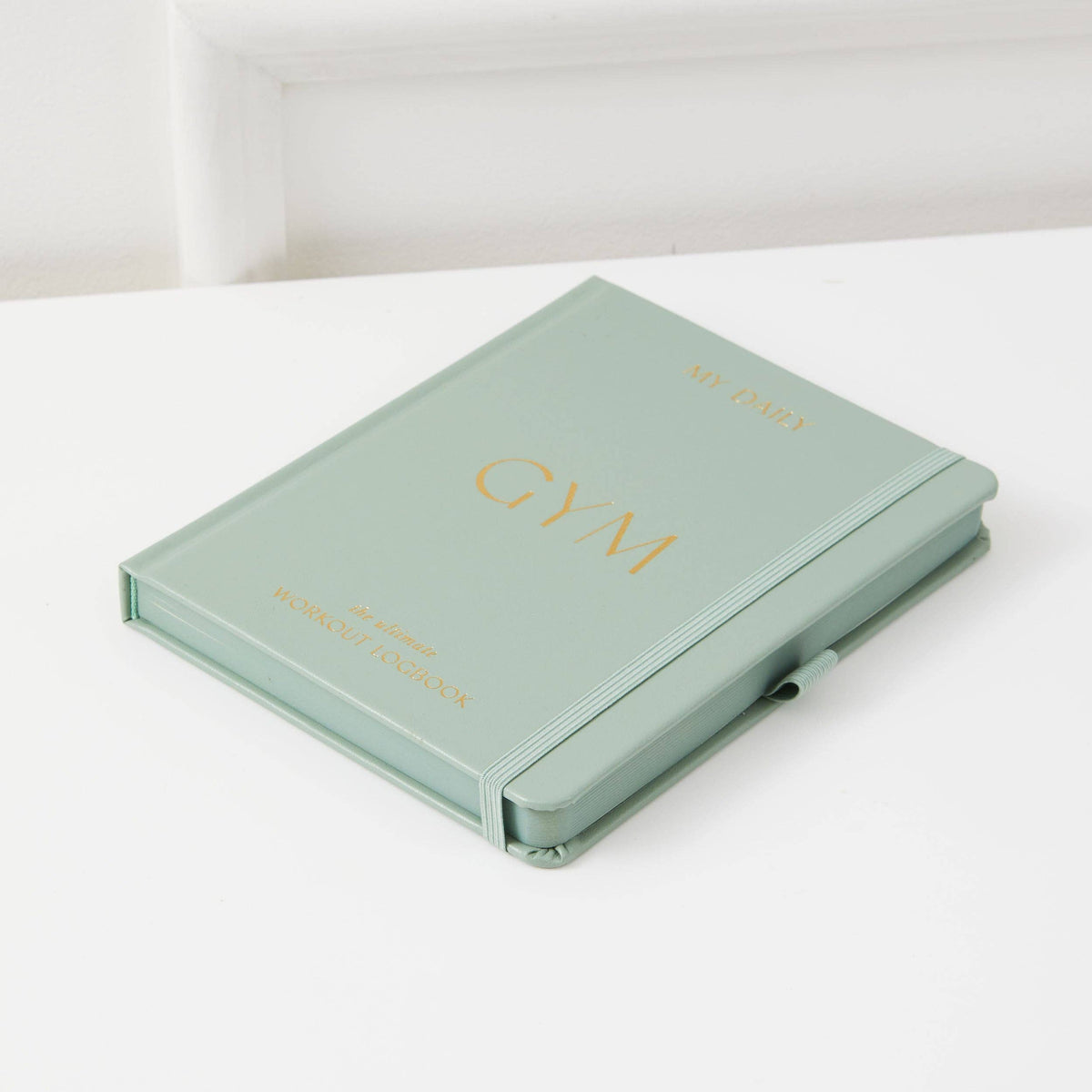 Blush And Gold My Daily Gym Planner - 150 Workouts (Green).