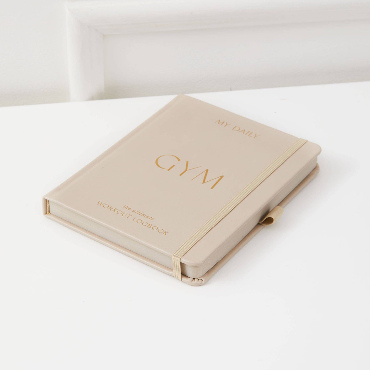 Blush And Gold My Daily Gym Planner - 150 Workouts (Sand).