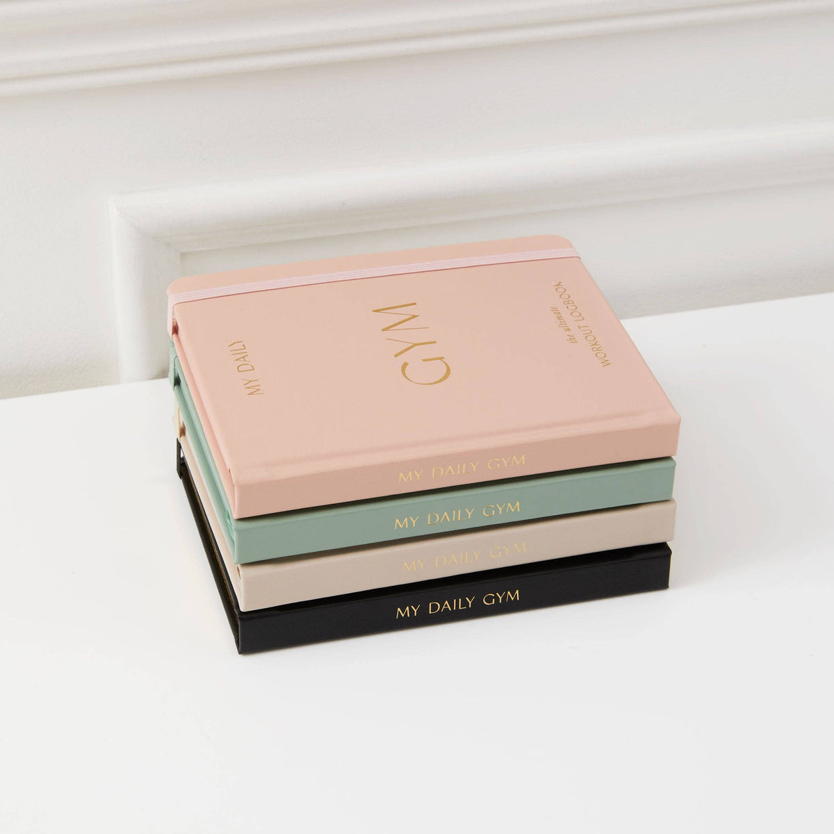 Blush And Gold My Daily Gym Planner - 150 Workouts (Sunset).