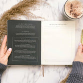 Blush And Gold My Daily Self - Care Intentions and Gratitude Journal (Pebble).