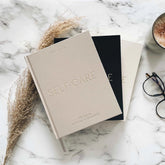 Blush And Gold My Daily Self - Care Intentions and Gratitude Journal (Pebble).