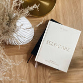 Blush And Gold My Daily Self - Care Reflection and Gratitude Journal (Almond).