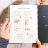 Blush And Gold My Daily Self - Care Reflection and Gratitude Journal (Almond).