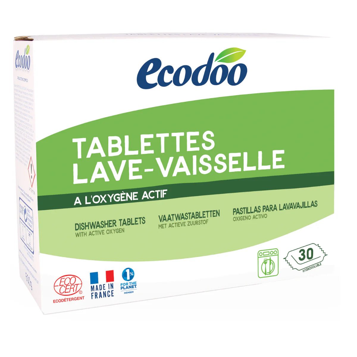 Ecodoo Ecodoo astianpesuainetabletit, 30 tabl..