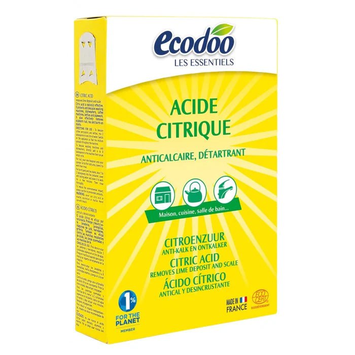 Ecodoo Ecodoo sitruunahappo kalkinpoistoaineeksi, 350 g.