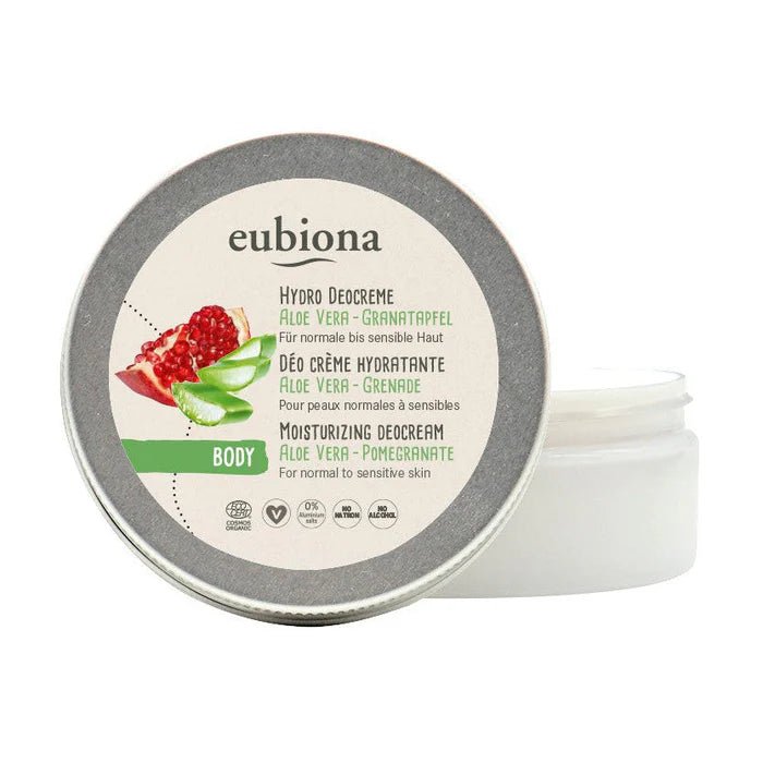 Eubiona Eubiona deodoranttivoide aloe vera ja granaattiomena, 50 ml.