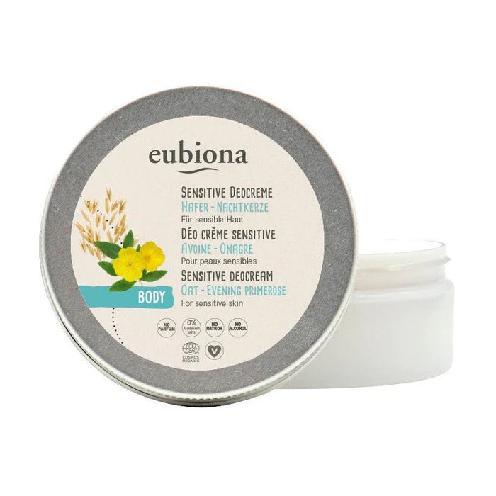 Eubiona Eubiona deodoranttivoide hajusteeton kaura - iltahelokki, 50 ml.