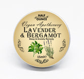 Half Ounce Cosmetics Lavender & Bergamot – pehmeä ja rauhallinen tuoksubalmi iltaan, 15 ml.