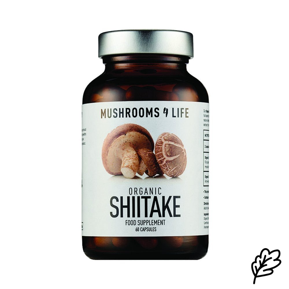 Mushrooms 4 Life Mushrooms 4 Life Shiitake Organic, 60 kaps.