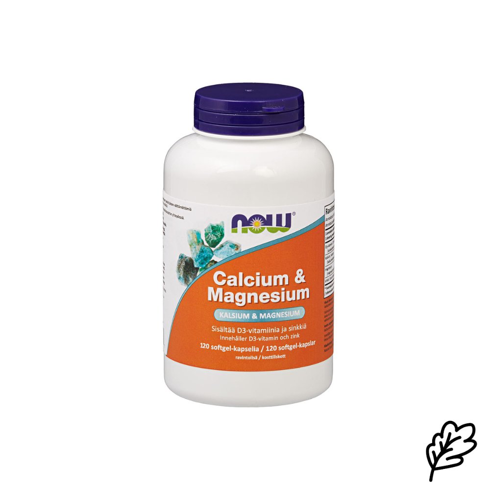 Now Foods NOW Foods Calcium &amp; Magnesium, 120 kaps.