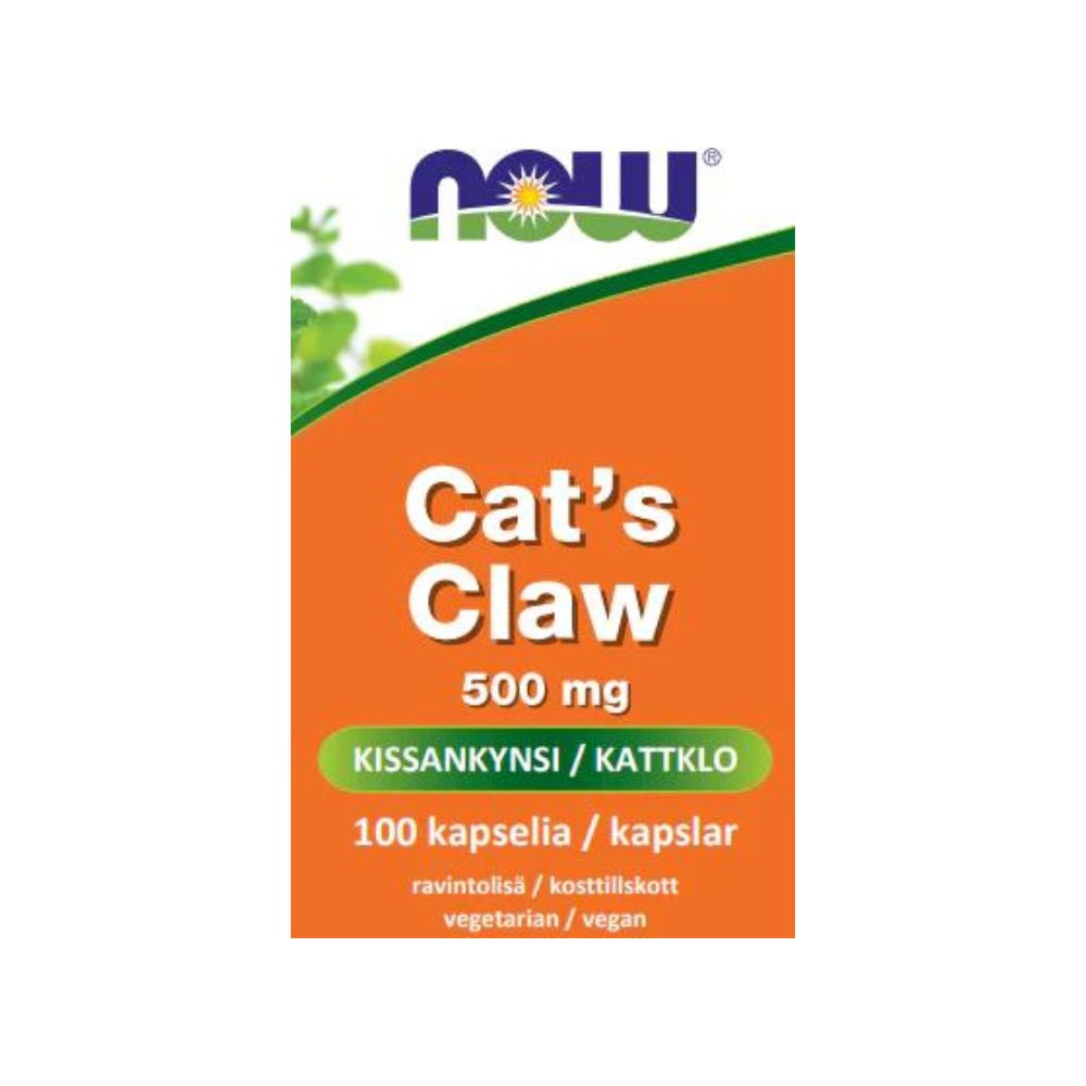 Now Foods NOW Foods Cat&#39;s Claw 500 mg, 100 kaps.