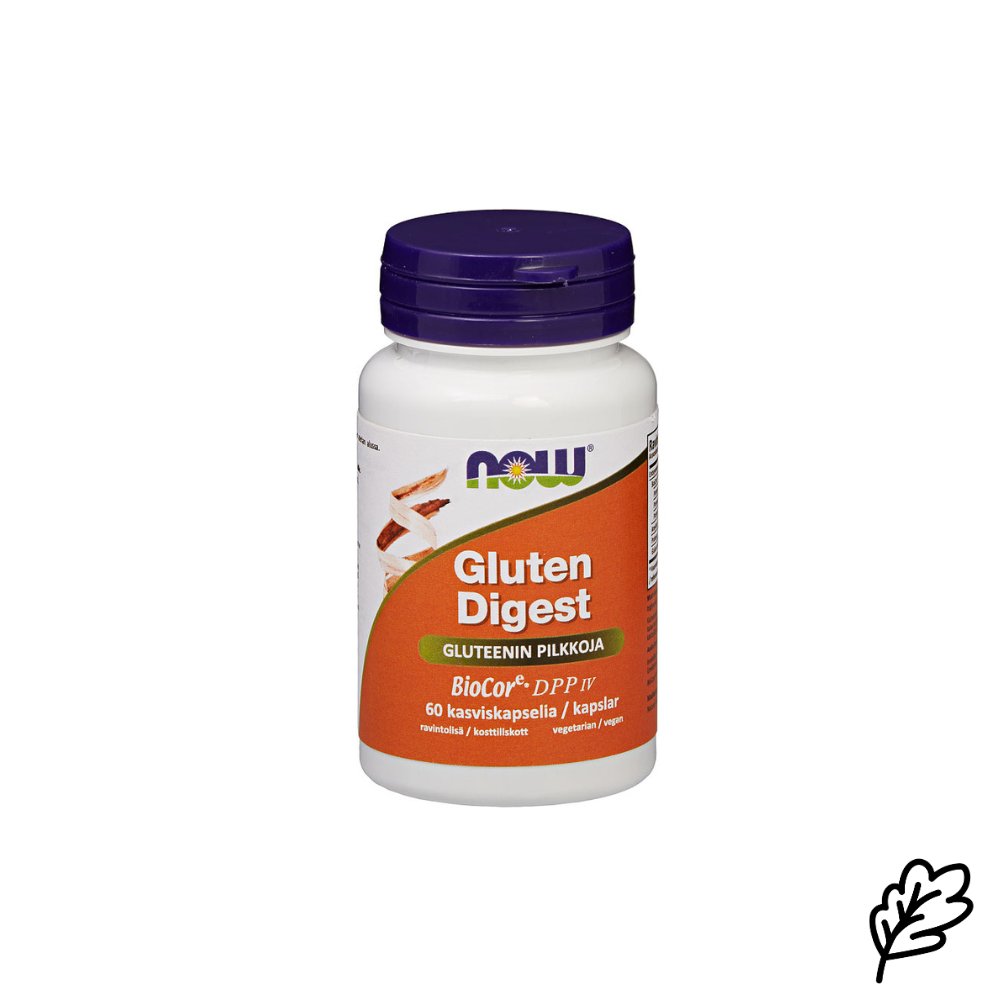 Now Foods NOW Foods Gluten Digest ruoansulatusentsyymi, 60 kaps.