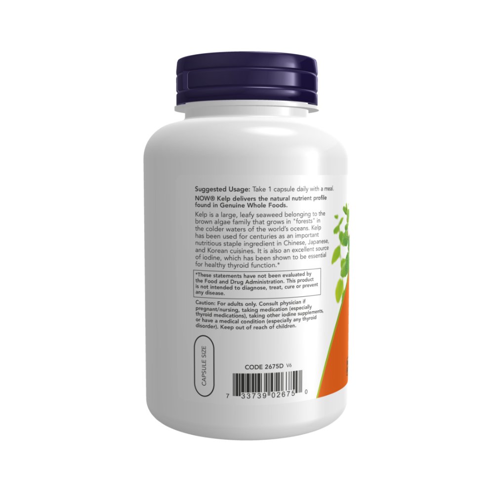 Now Foods NOW Foods Kelp - luontainen jodi, 325 mcg, 250 kaps.