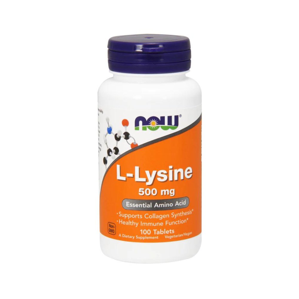 Now Foods NOW Foods L - Lysine, 500 mg, 100 kaps.