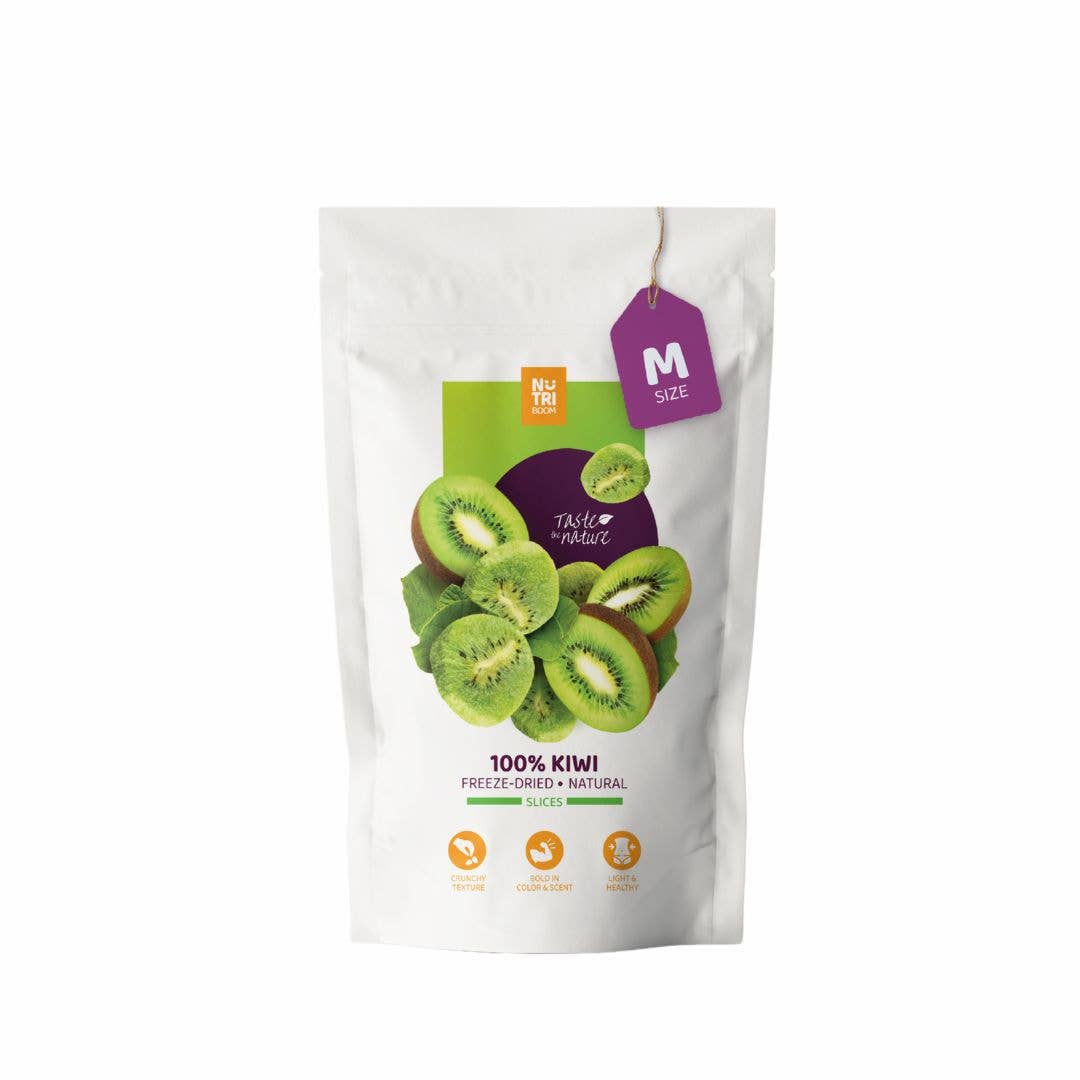 NutriBoom NutriBoom Freeze Dried Kiwi - pakastekuivattu kiivi 35g.