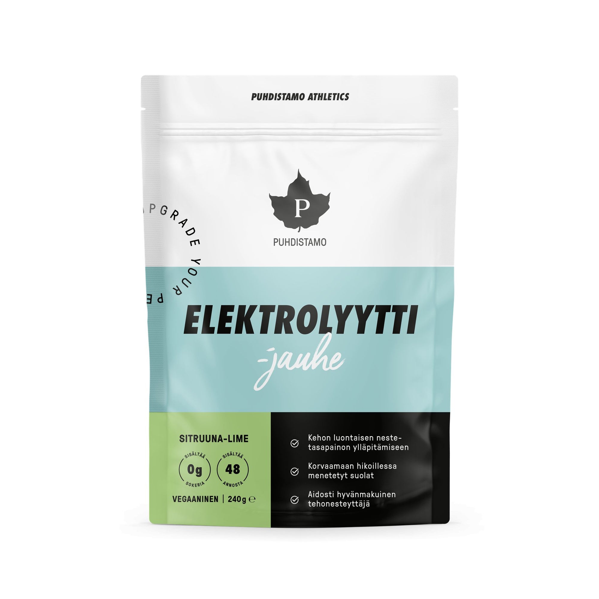 Puhdistamo Puhdistamo Elektrolyyttijauhe - Sitruuna - Lime, 240g.