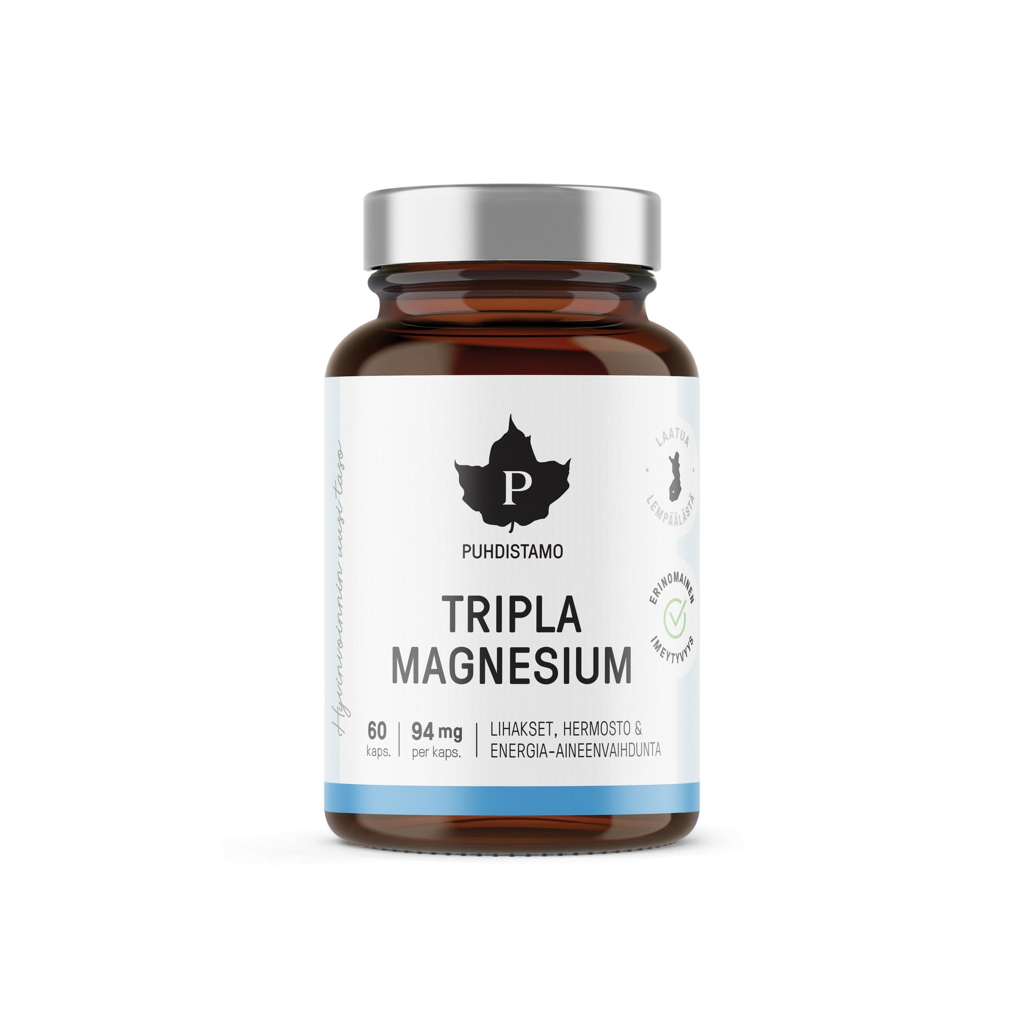 Puhdistamo Puhdistamo Tripla Magnesium, 60kaps.