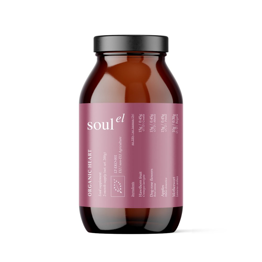 Soulel Soulel Superfood Organic Heart, 200 g.