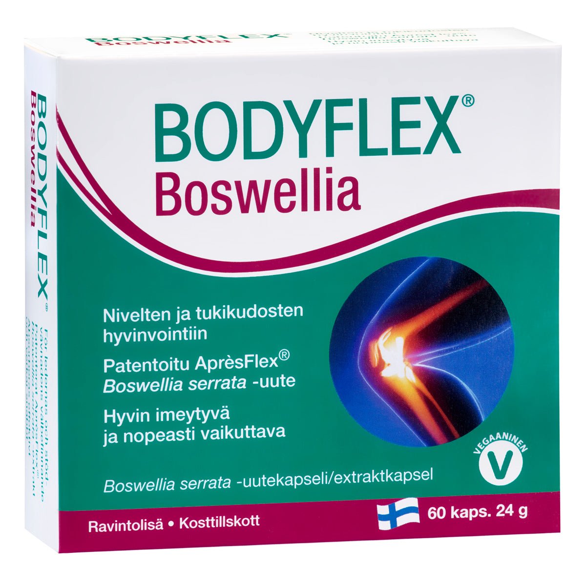Hankintatukku Bodyflex Boswellia, 60 kaps.