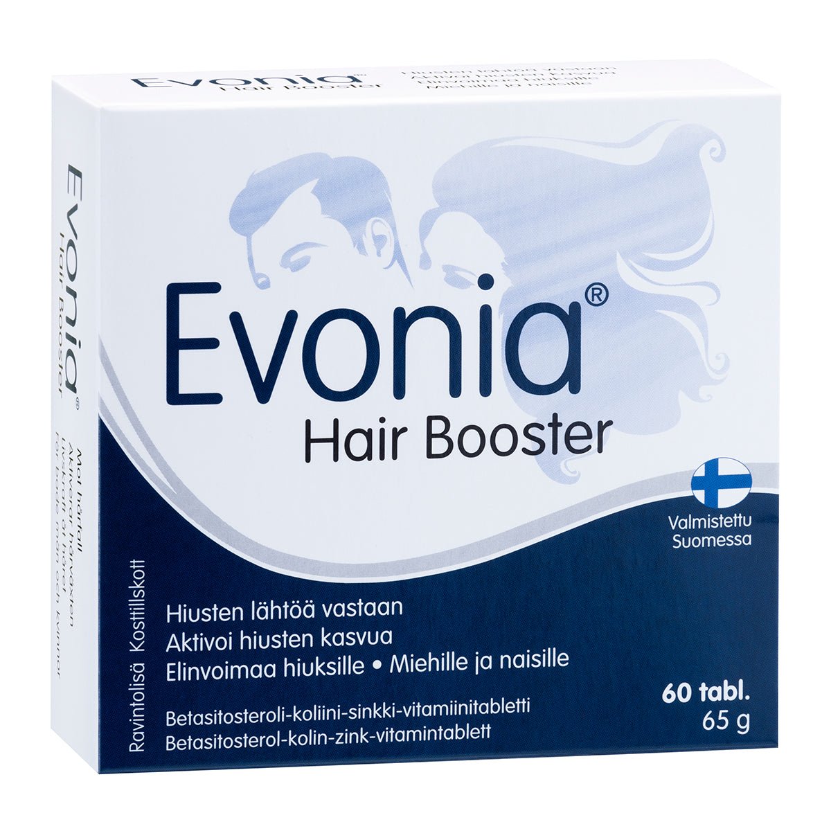 Hankintatukku Evonia Hair Booster, 60 tabl.