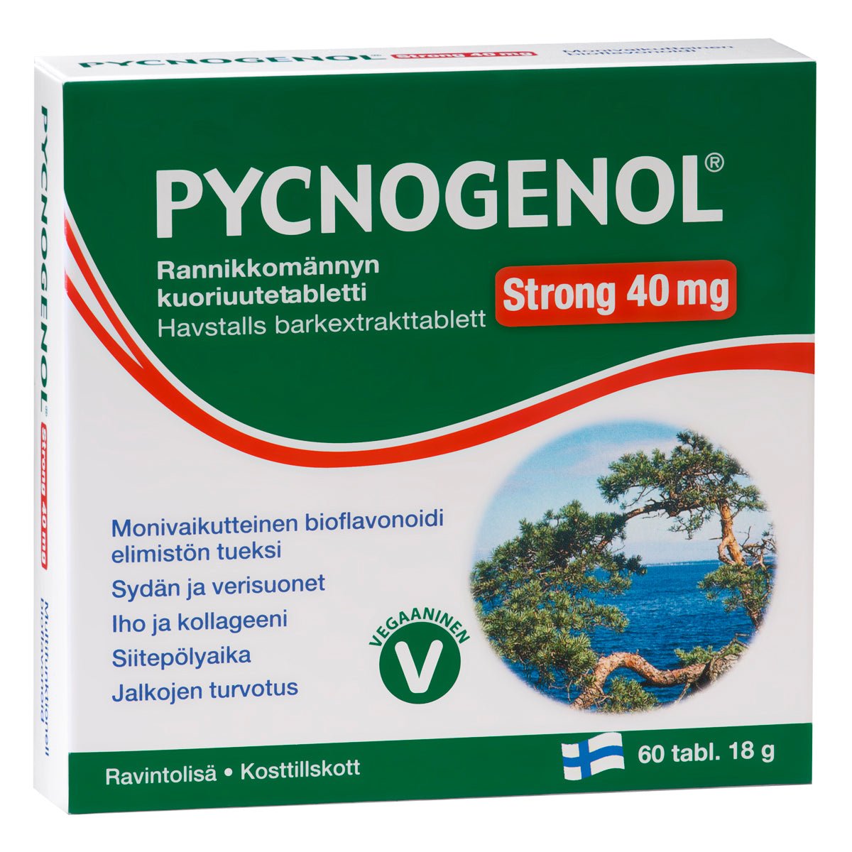 Hankintatukku Pycnogenol® Strong 40 mg, 60 tabl.
