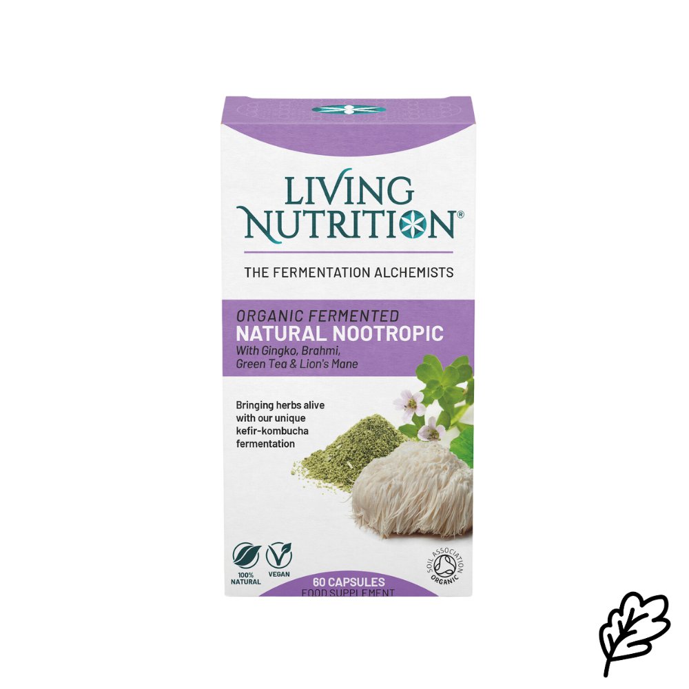 Living Nutrition Living Nutrition Natural Nootropic, 60 kaps.