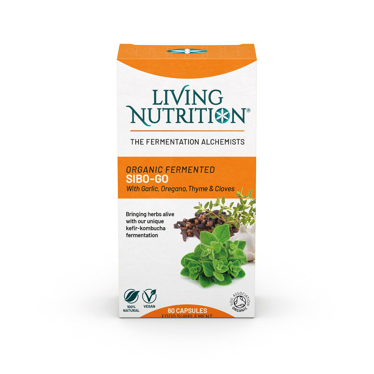 Living Nutrition Living Nutrition Sibo-Go, 60 kaps.