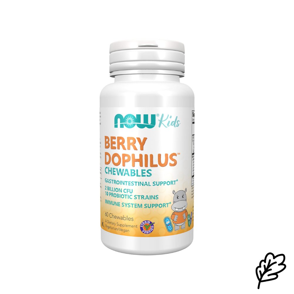 Now Foods NOW Foods Berry Dophilus, 60 purutablettia.