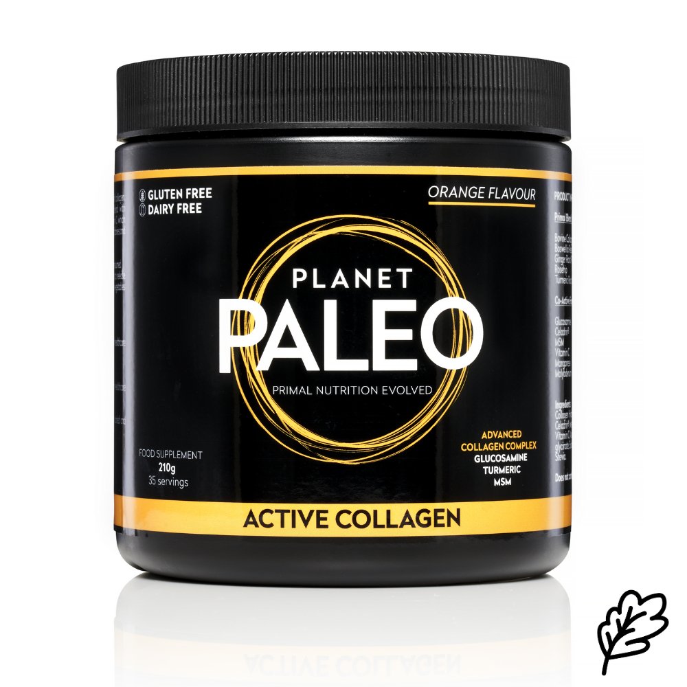 Planet Paleo Planet Paleo Active Collagen, Orange Flavour, 210 g.