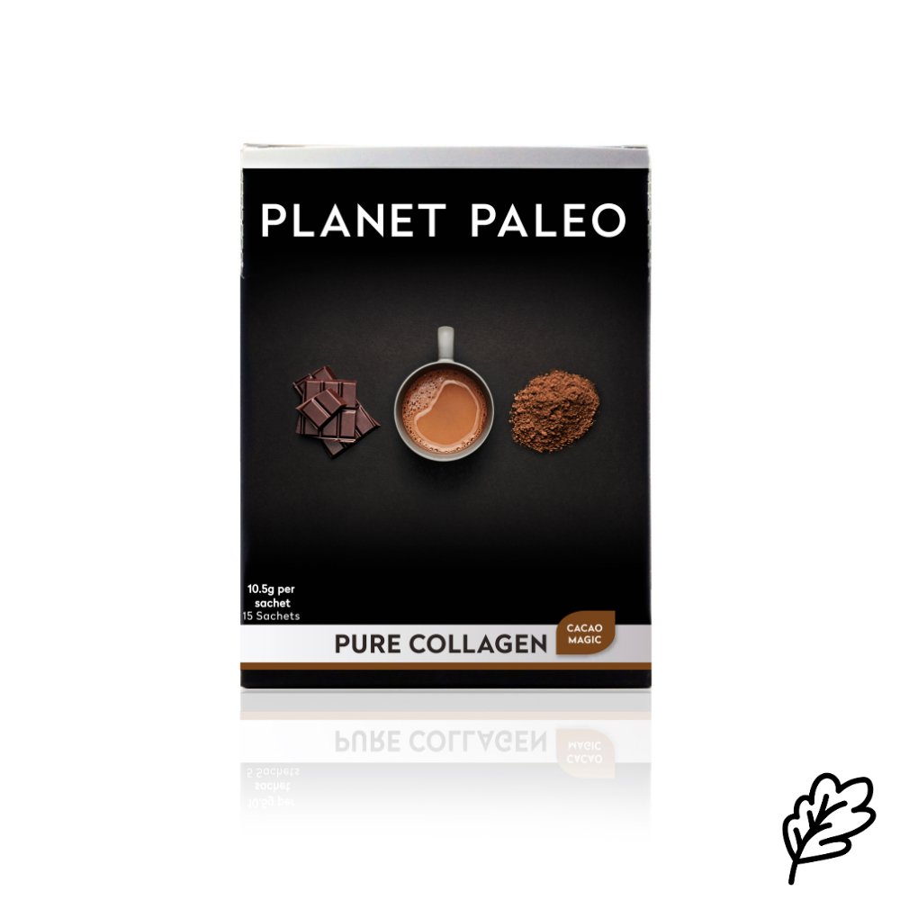 Planet Paleo Planet Paleo Pure Collagen Cacao Magic, 15 annospussia.