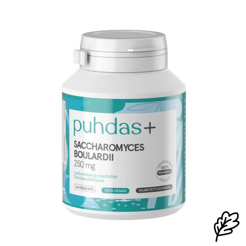 Puhdas+ Puhdas+ Saccharomyces boulardii, 60 kaps.