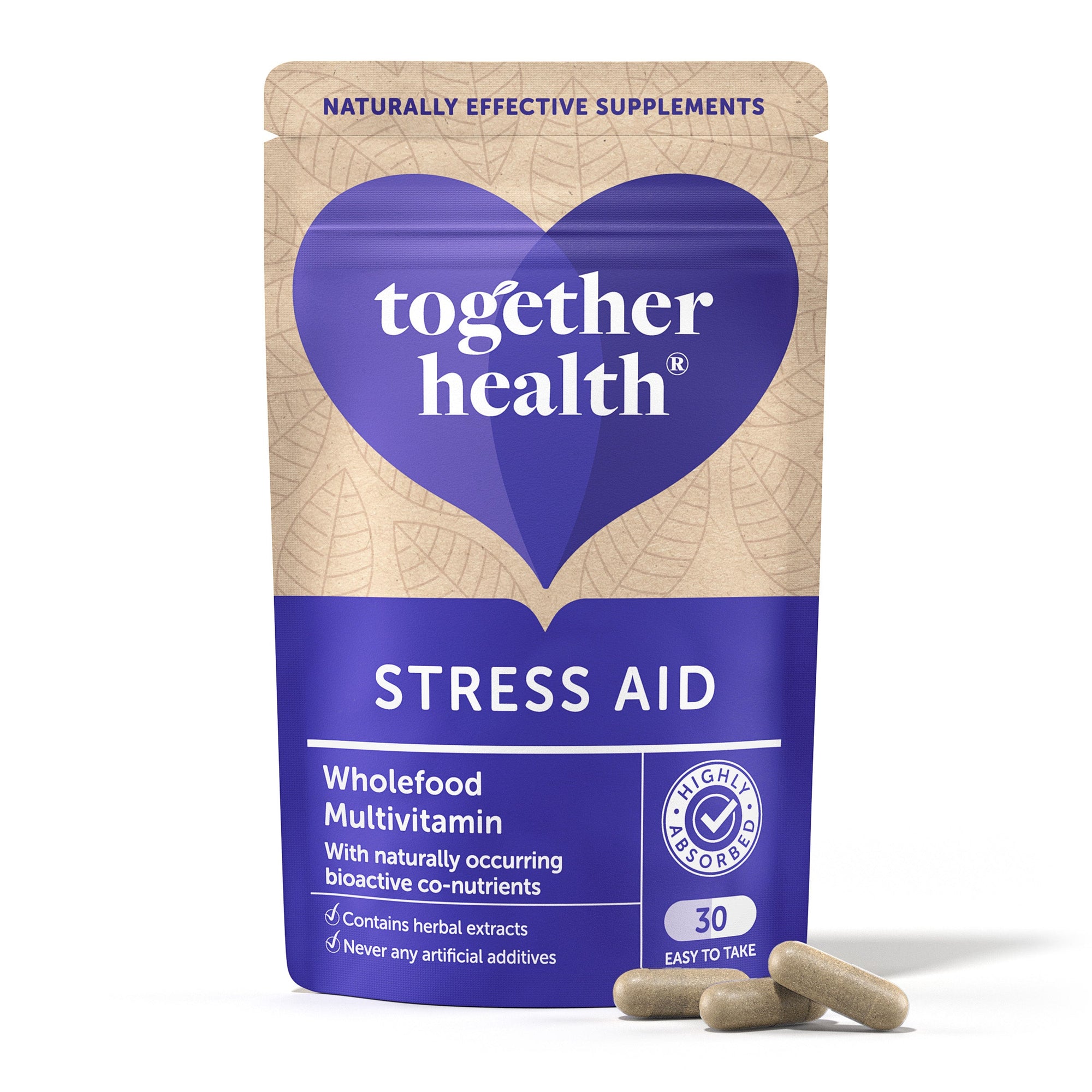Together Together Stress Aid Complex, 30 kaps.