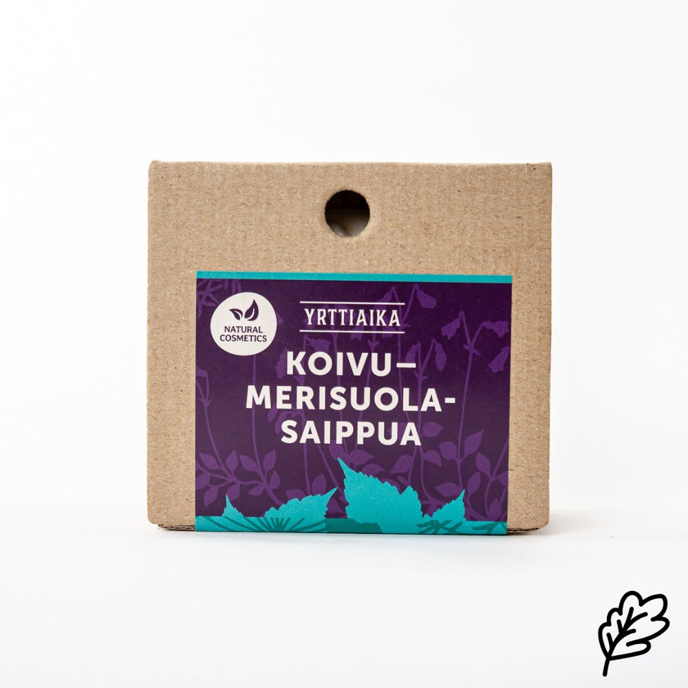 Yrttiaika Yrttiaika Koivu-merisuolasaippua.